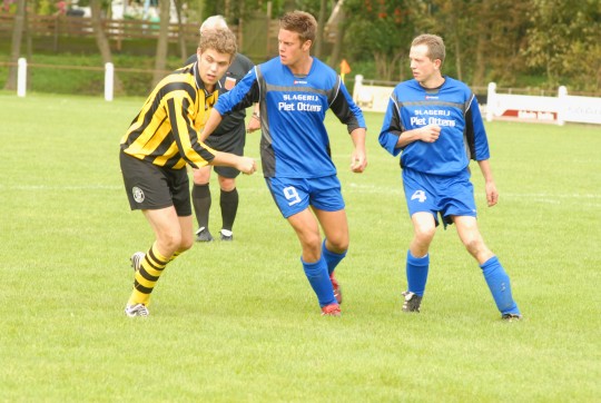 Wim Visser maakte zijn rentree in de hoofdmacht