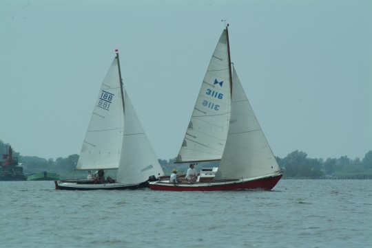 w.s.v. Amstelmeer, actief met de palingrace op 21 september