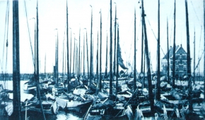 De vloot in de Haukes haven - Klik op de foto voor een grotere versie en meer informatie...