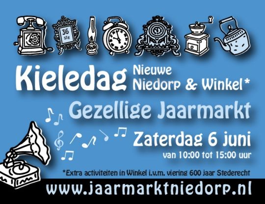 De eerste zaterdag in juni is het Kieledag