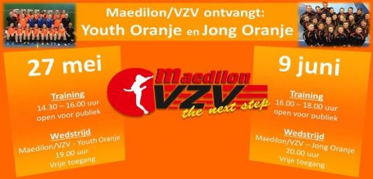 VZV al volop in training