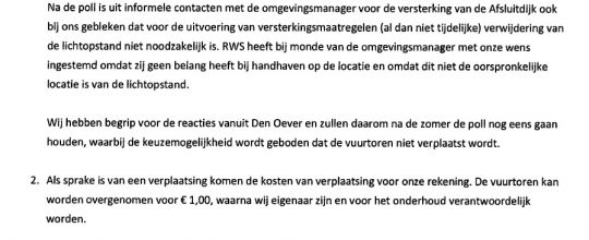 Vuurtoren in Den Oever kost een Euro - Afbeelding 2