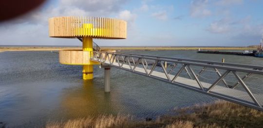 Waddenbelevingspunt in 'Van onze centen'