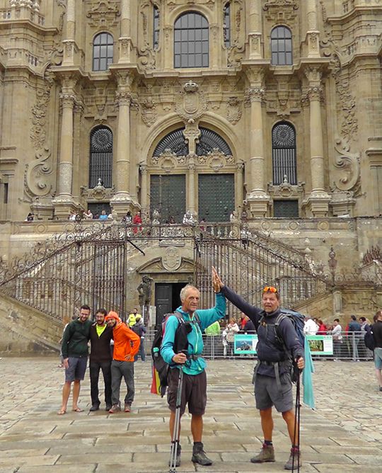 Vier maanden verder, 3000 kilometer te voet afgelegd