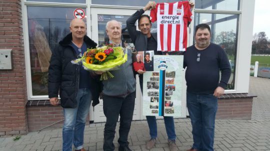 Sietzo IJzer al 75 jaar lid van Succes