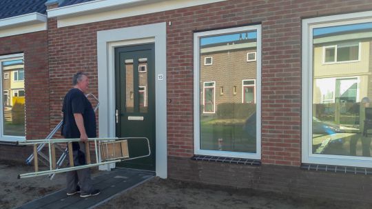 Huizen Bijlstraat opgeleverd, bewoners kunnen aan de slag