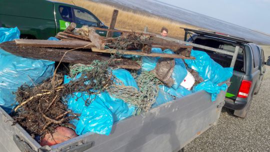 Opschoonactie Poldertje van Kroon geslaagd, twee aanhanwagens vol  - Afbeelding 2