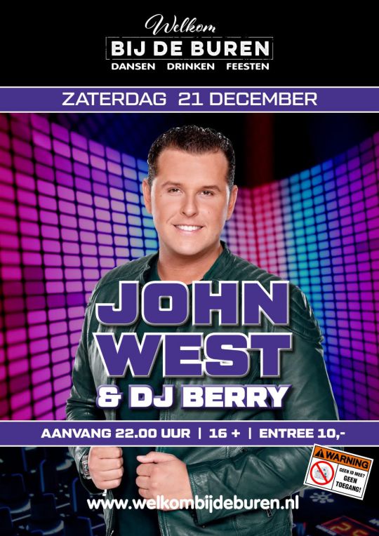 Feestmaand programma Bij de Buren