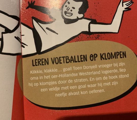 Donyell Malen op klompen?