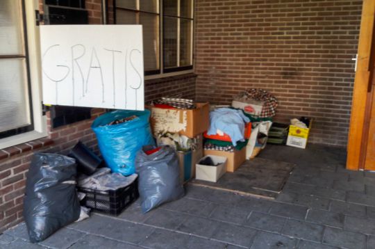 Gratis tafellinnen en andere spullen af te halen bij De Harmonie
