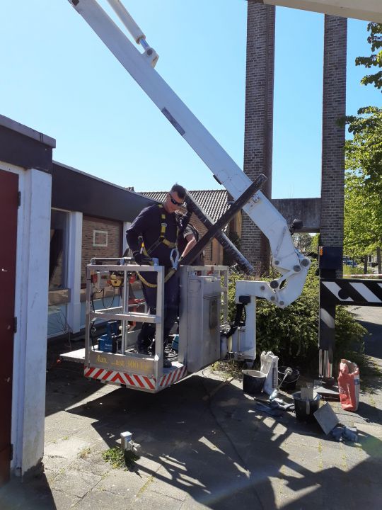 Anker van kerktoren verwijderd - Afbeelding 2