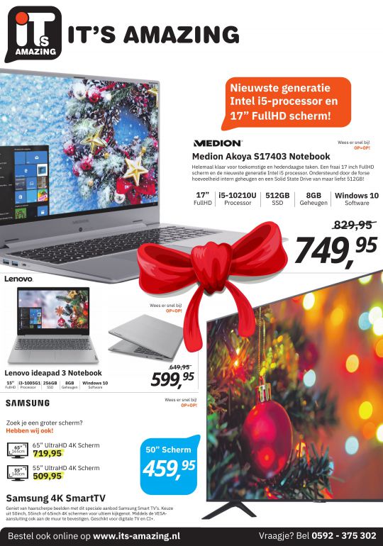December feestmaand folder Van Mook Computers en ICT - Afbeelding 2