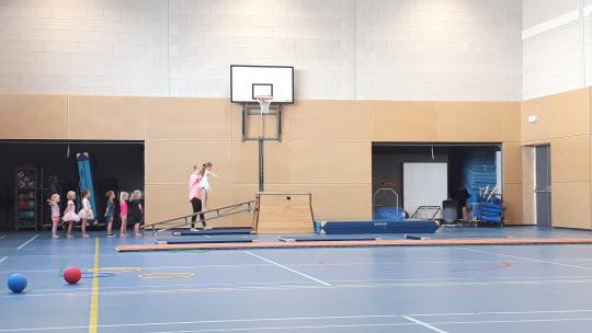 Peuter- en kleutergym bij GV DOS Den Oever - Afbeelding 3