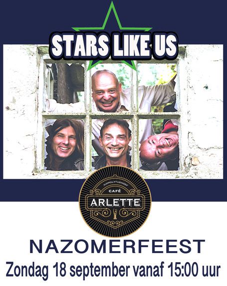 Nazomerfeest verplaatst naar Café Arlette, buurt BBQ Noordervenne naar Ankerkerk