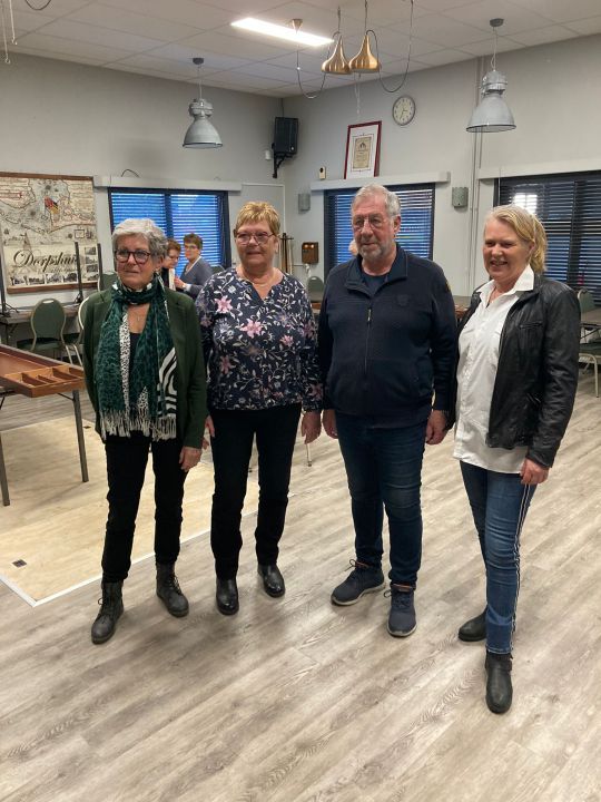 Rens v.d. Berg kampioen 2022 bij Sjoelclub DAS-RAAK