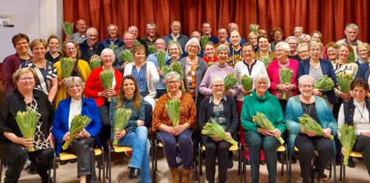 Vrijwilligers ontmoetingsdiners in de bloemetjes gezet