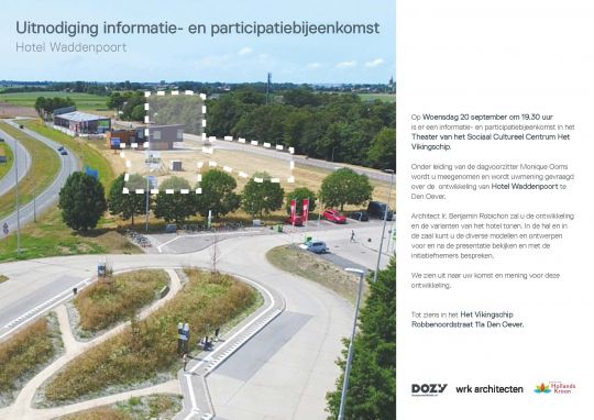 Informatie en participatiebijeenkomst Waddenpoort