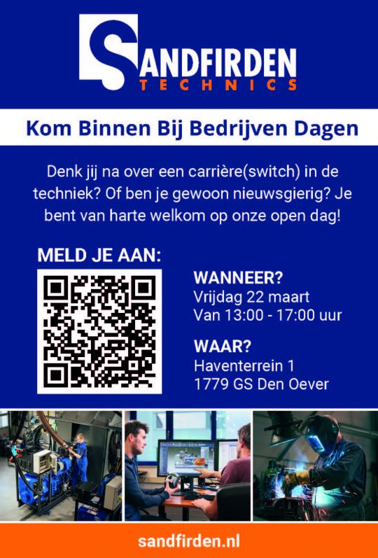 Sandfirden Technics opent haar deuren voor iedereen - Afbeelding 2