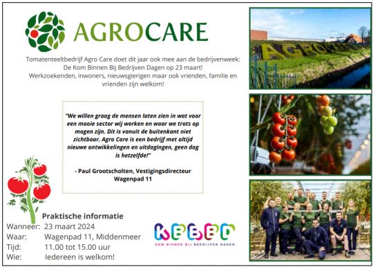Agro Care Middenmeer opent haar deuren - Afbeelding 2