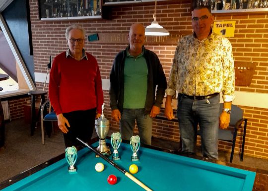 Gert Koomen is kampioen bij De Durpers geworden