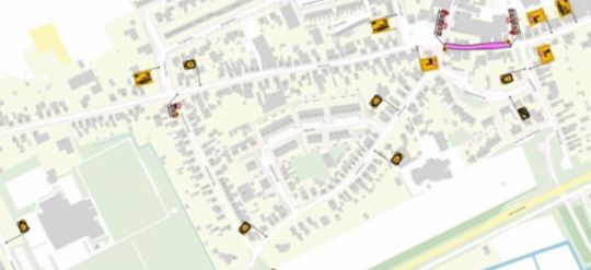 Tijdelijke afsluiting Koningsstraat