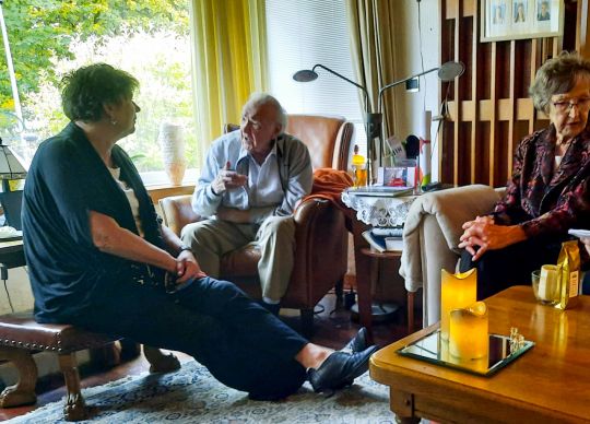 Echtpaar Kraan - Slijkerman 60 jaar getrouwd