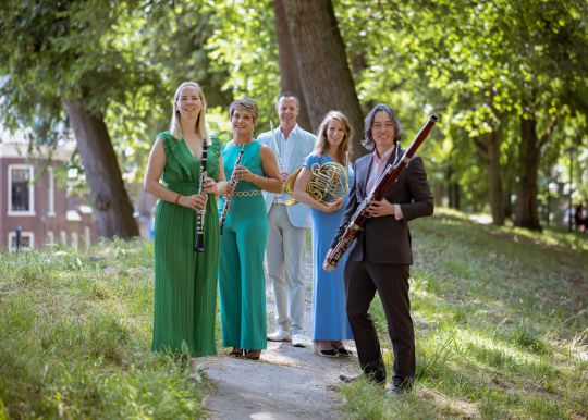 Amsterdam Wind Quintet in de kerk met Klinkende Kerst Kado’s