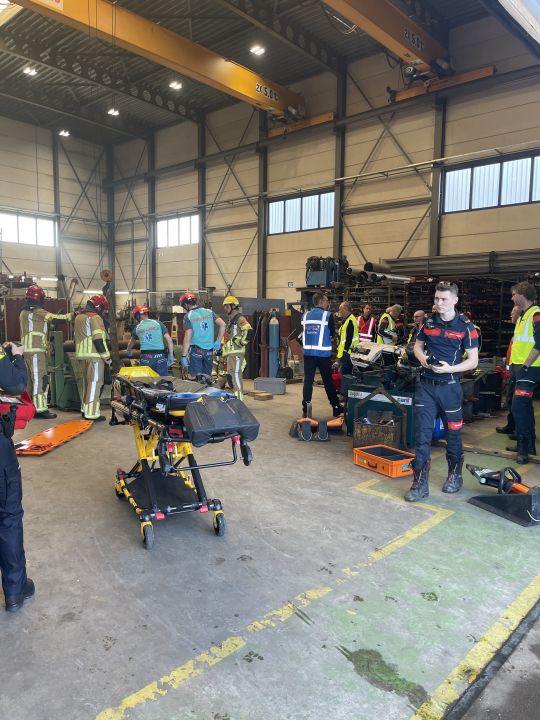 Foto's brandweerwedstrijd Den Oever - Afbeelding 2