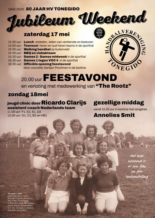 80 jaar Tonegido