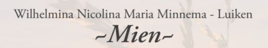 Overleden mevrouw Minnema - Luiken