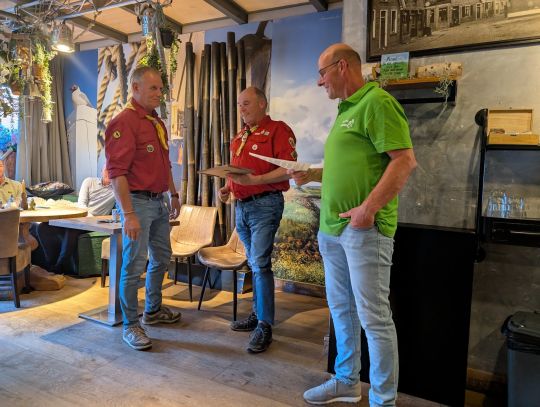 Vrijwilligers Walking Wieringen in het zonnetje gezet - Afbeelding 3
