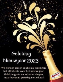Paul, Vera, Cornelis & Robin: Wij wensen iedereen alle goeds voor 2024!

Paul, Vera, Cornelis & Robin Weijers