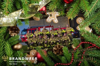 Brandweer Den Oever: De beste wensen.